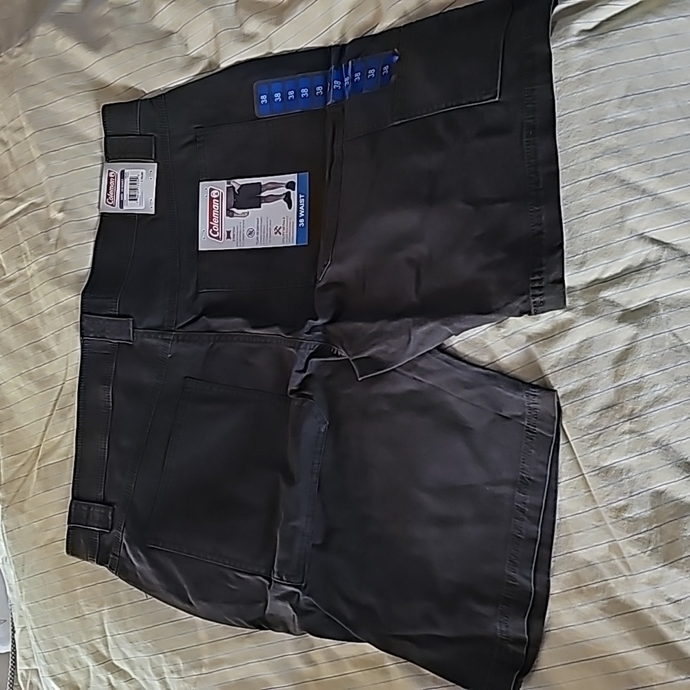 Coleman Olive shorts Size 38 Waist - Picture 6 of 10